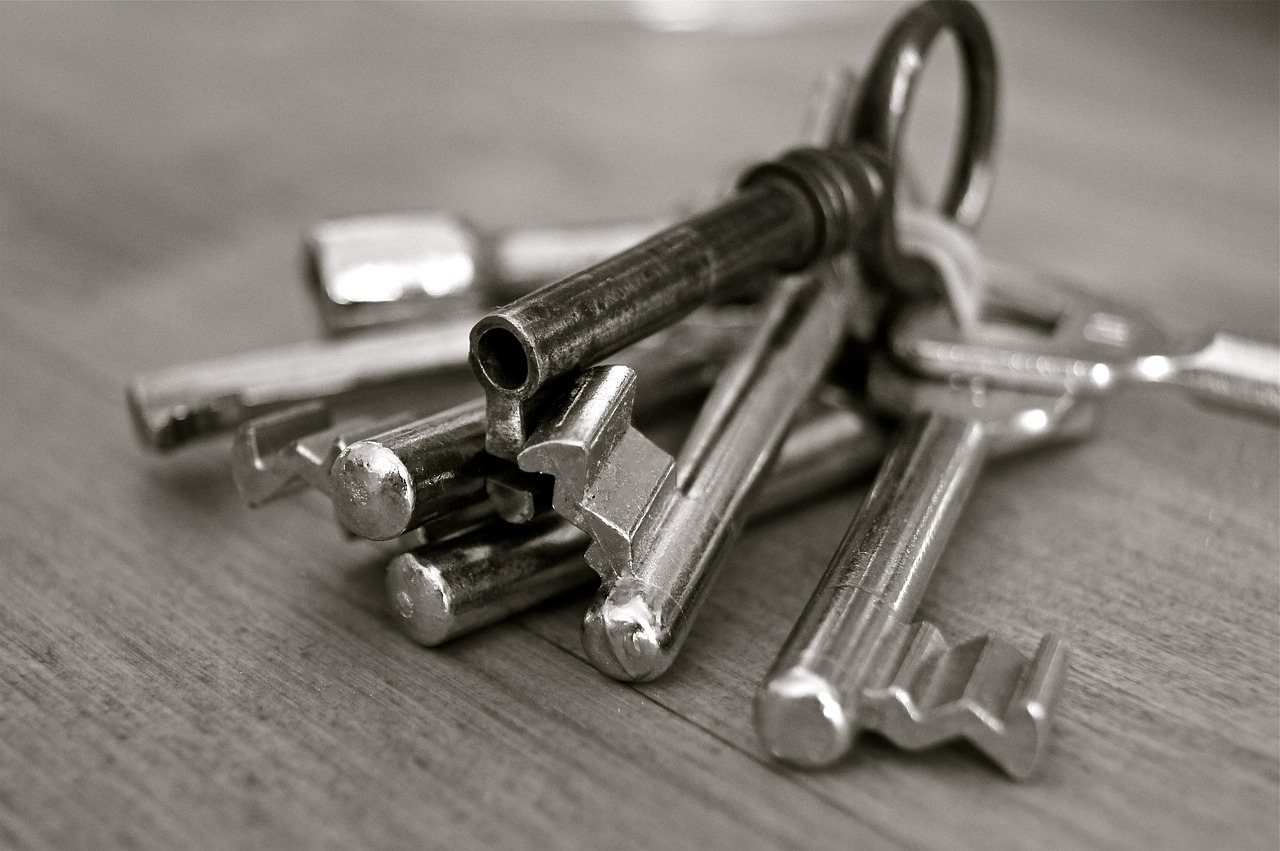 Čím více klíčů, tím více moderní. 